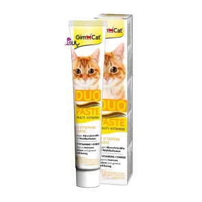 خمیر گربه جیم کت مولتی ویتامین پنیر (50 گرم)