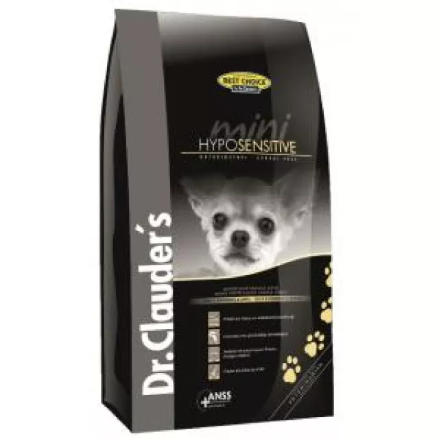 غذای خشک سگ دکتر کلادرز مخصوص سگ بالغ نژاد کوچک بد اشتها یا حساس :: Dr. Clauder's Best Choice Mini Hyposensitive