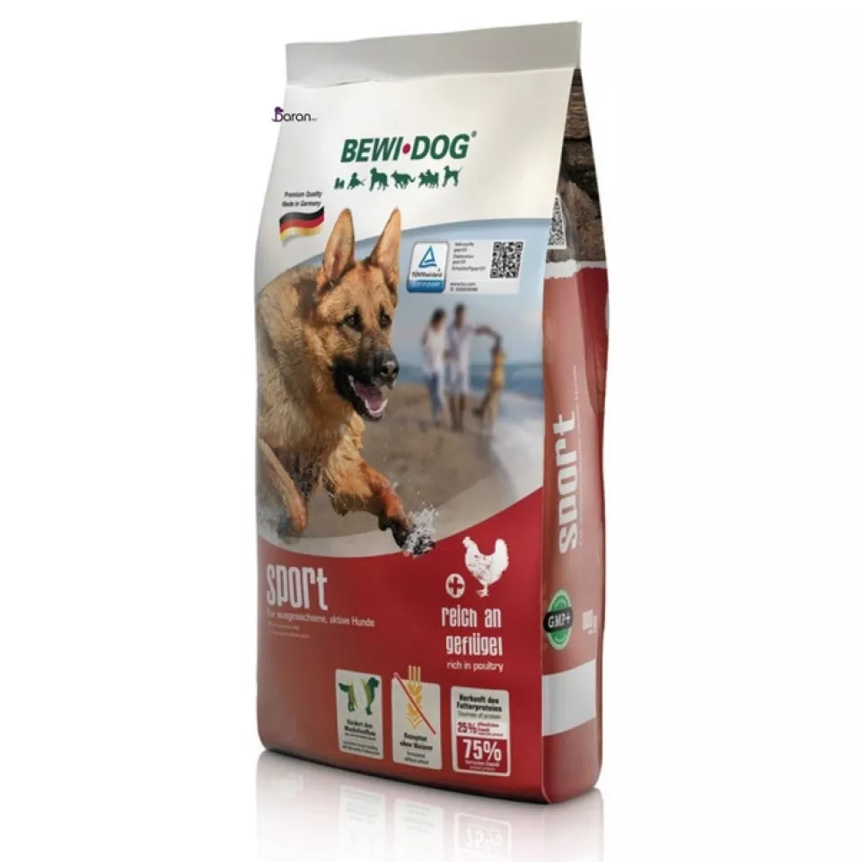 غذای سگ با فعالیت زیاد بوی داگ اسپورت :: Bewi Dog Sport