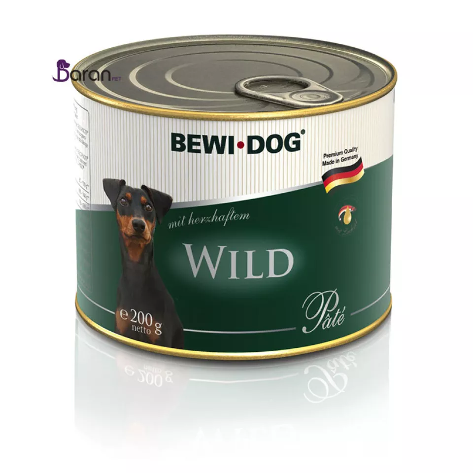 کنسرو سگ بوی داگ حاوی گوشت شکار گوزن (200 گرم) :: Venison Wild
