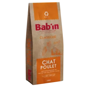 غذای گربه بابین کلاسیک مرغ (14 کیلوگرم)