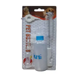 ست شیشه شیر مناسب بچه گربه و توله سگ (60 میلیلیتر)