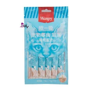 بستنی گربه ونپی ماهی تن و میگو (5 عددی)