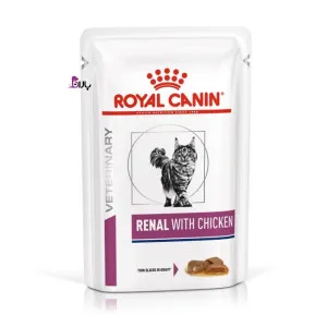 پوچ گربه رنال رویال کنین مرغ برای درمان بیماری کلیه