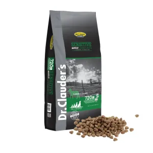 غذا خشک دکتر کلادرز سگ بالغ با گوارش حساس طعم بره و برنج (12.5 کیلوگرم)
