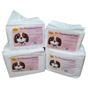 پوشک سگ ماده 10 عددی سایز L