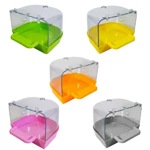 وان حمام بیرون قفس پرنده جاوا