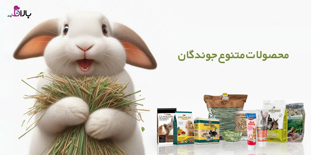 غذا و لوازم نگهداری جوندگان - خرگوش و خوکچه هندی غذا و لوازم نگهداری جوندگان - خرگوش و خوکچه هندی