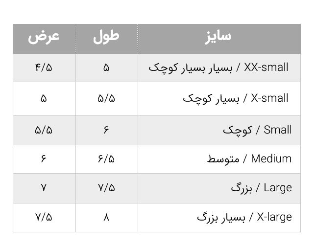 سایز کفش سگ راهنمای انتخاب سایز کفش سگ کربل